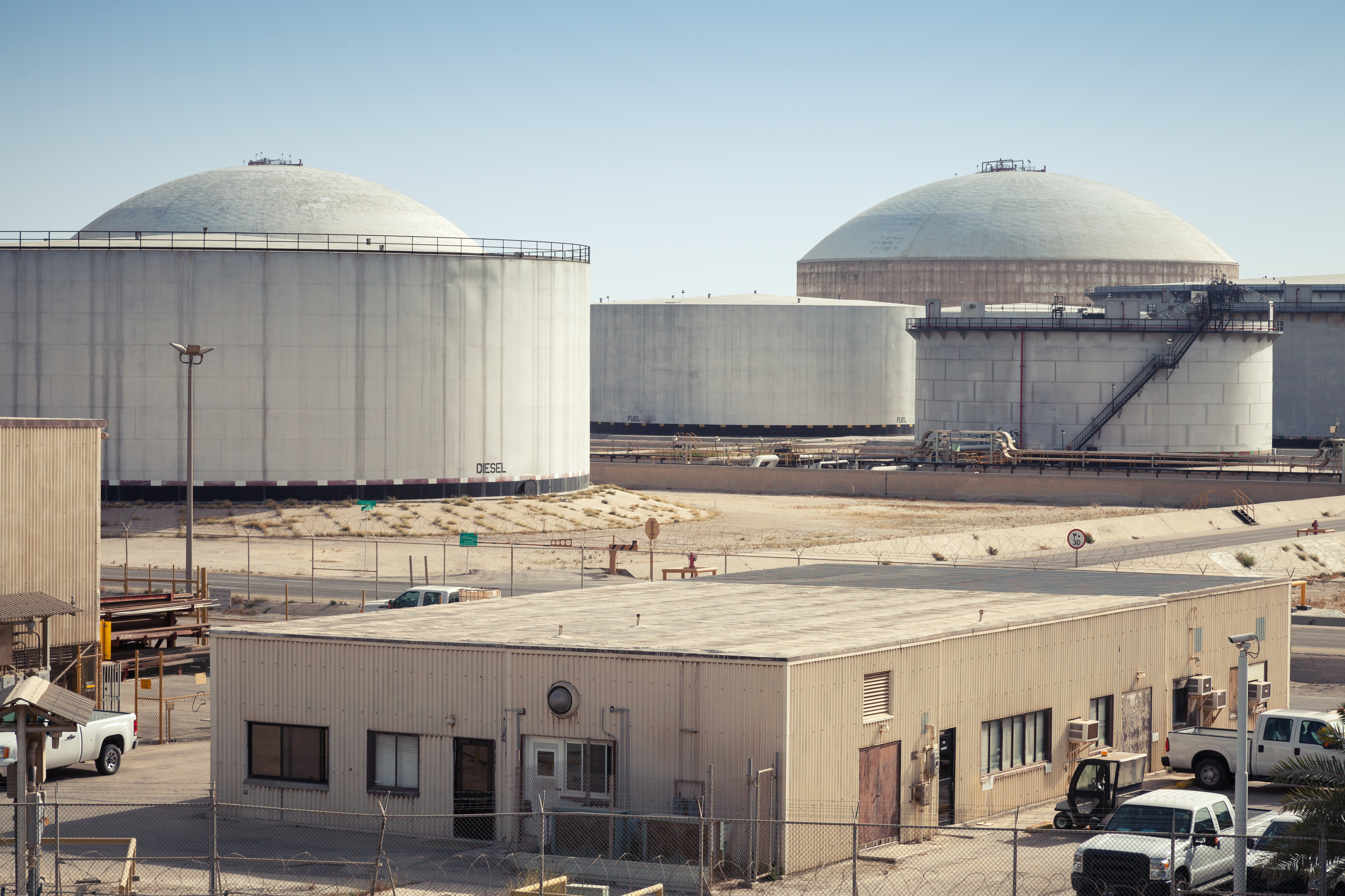 Ras Tanura oil terminal, Saudi Arabia, photo courtesy of DollarPhotoClub.com