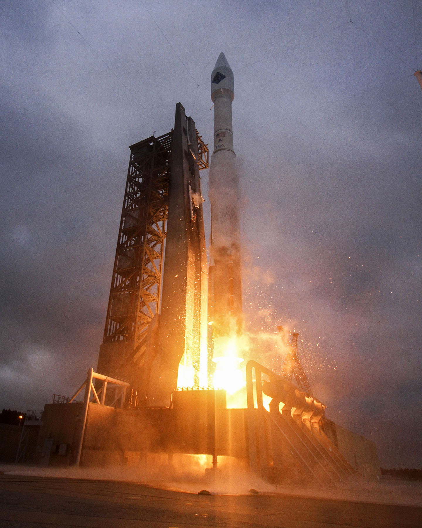 Atlas 5 launches Cygnus to space station. Credit: United Launch Alliance. Used with permission.