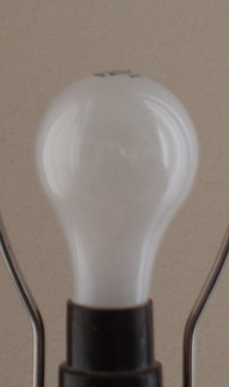 The soon-to-be condition of working light bulb in Venezuela. Photo by James Ulvog.